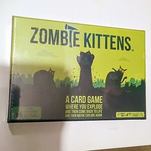 Zombie Kittens Card Game - Green and Black